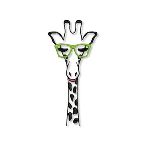Giraffe Maschinenstickerei Design Dschungeltier Maschinenstickerei Wildtier Designs Pes Dateien für Babydecke T-Shirt Servietten Kissen Tasche
