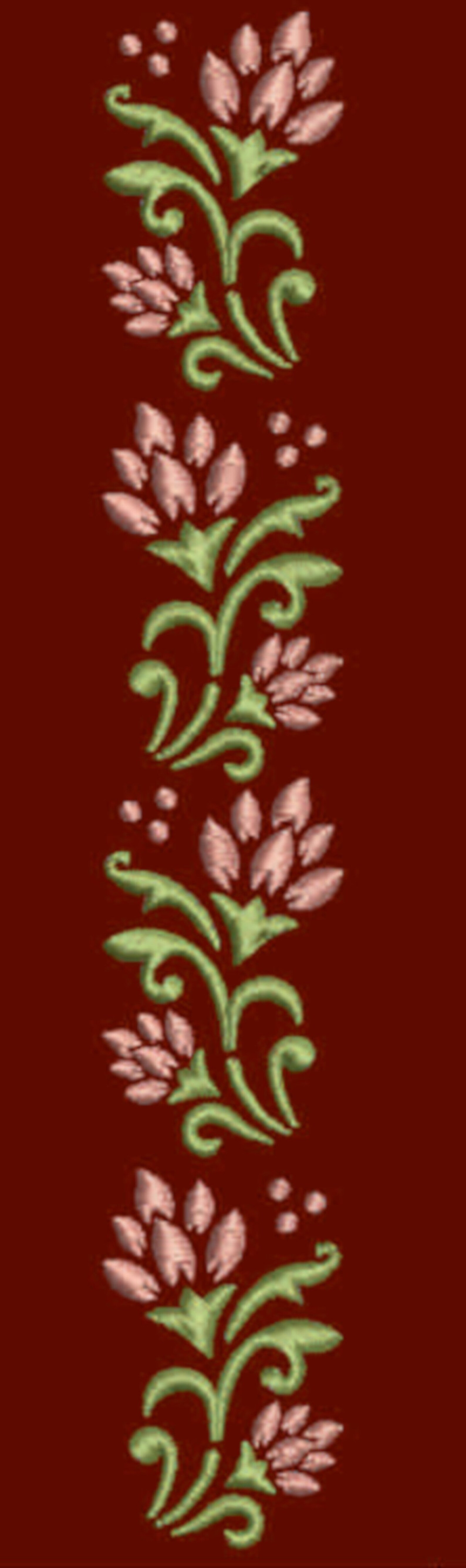 Machine Embroidery Edge Machine Embroidery Borders and Corners Machine Embroidery Edging ...