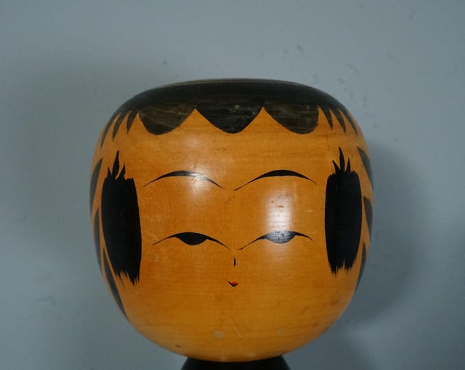 XXL Kokeshi Doll Wooden Figure from Japan Vintage, 70s - 80s NO.2