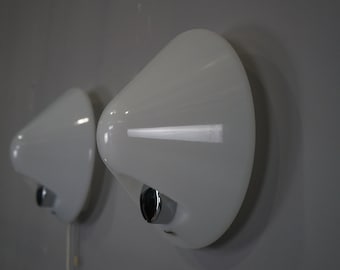Wall lights by Guzzini, 1970s, Italy, set of 2