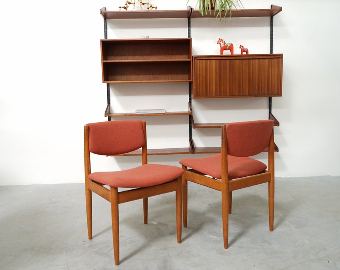 2 chairs made in Denmark, France and Son, Grete Jalk, 60/70s