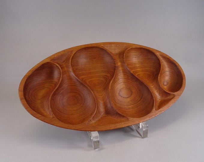Teak bowl design vintage