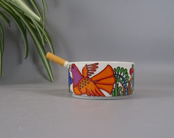 1 of 6 Villeroy & Boch Acapulco ashtrays, 70s boho tableware, Mid Century Kitchenware, Christine Reuter