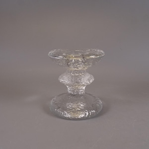 Iittala Finland Vintage Glass Candle Holder