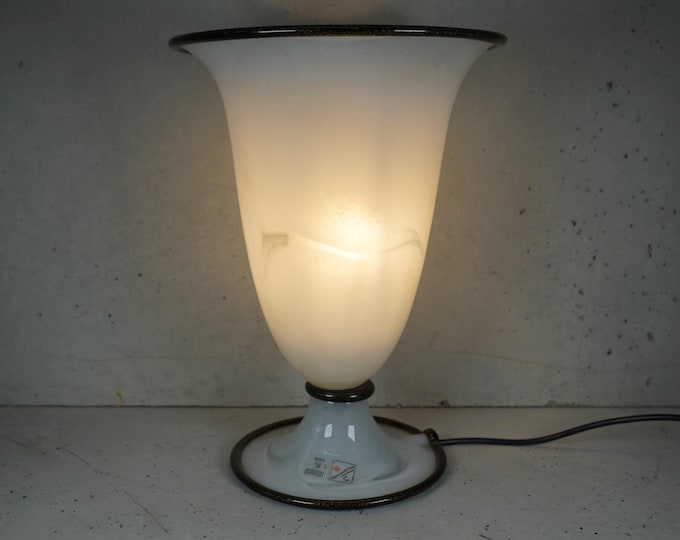 Ercole Parodier Primavera table lamp, 1980s, Modernist Italy, Mid-Century Interior