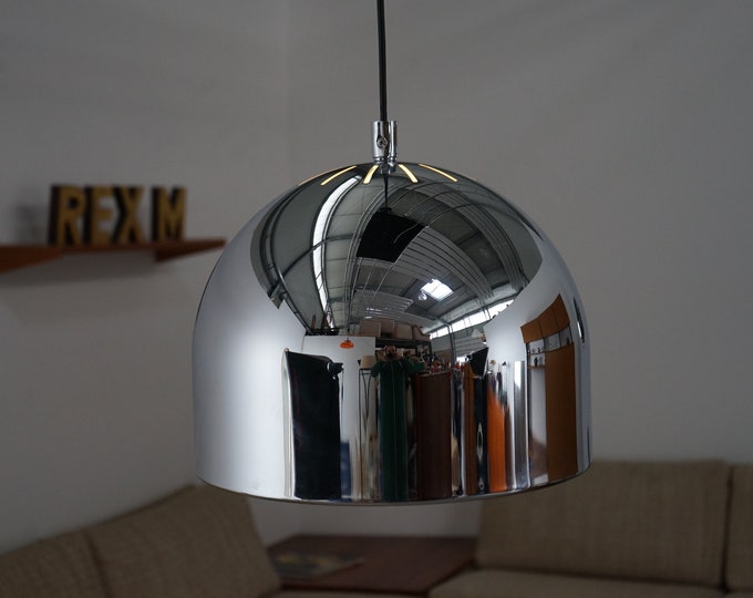 Staff Space Age 60s Mid Century Ceiling Light Chrome Mid Century Design