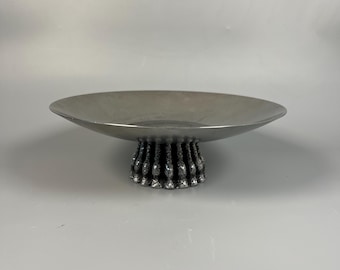 Brutalist WMF bowls from the 1970s made of aluminum and stainless steel