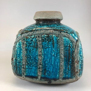Carstens Tönnieshof Ceramic Vase Fat Lava Design from the 70s