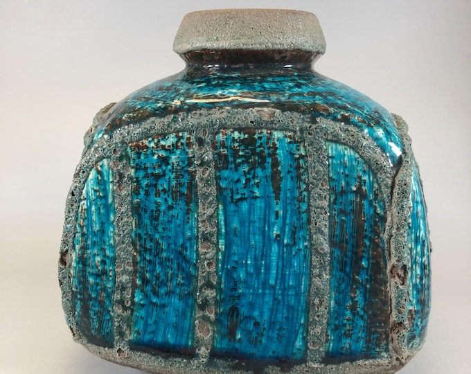 Carstens Tönnieshof Ceramic Vase Fat Lava Design from the 70s