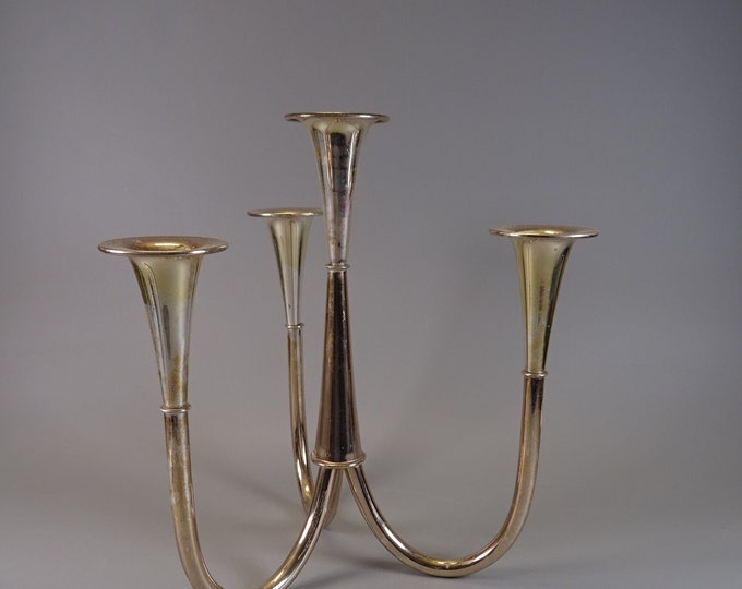 Wilhelm Wagenfeld for WFM candlestick, 60e rJahre Midcentury modern Design