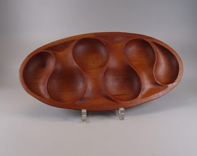 Teak Bowl Design Vintage Large