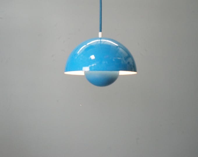 Original Flowerpot Lamp Design Verner Panton for  Louis Poulsen Denmark