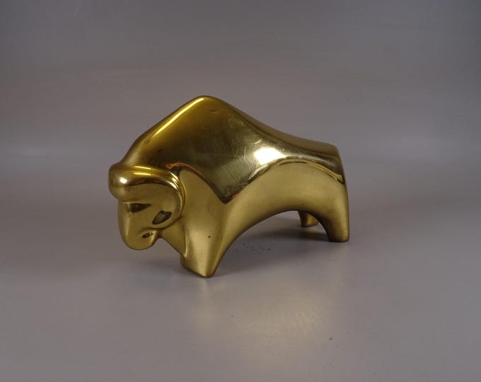 60s / 70s brass bull