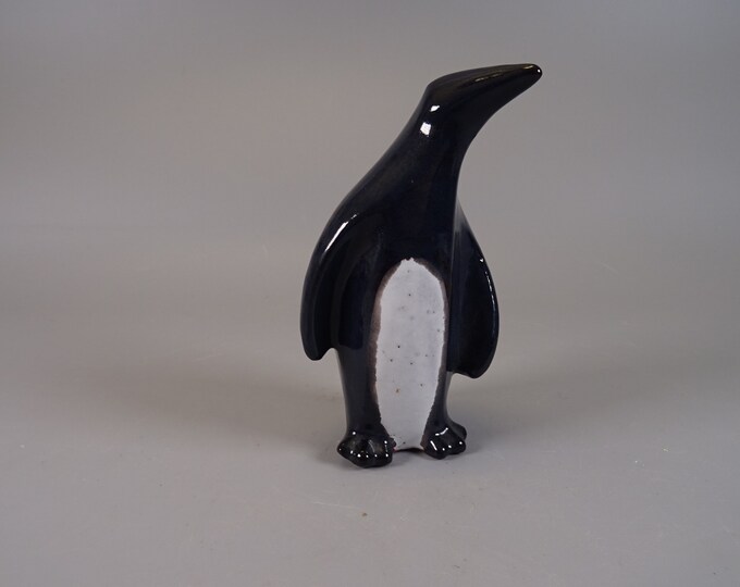 Ceramic penguin, studio ceramics, ceramics