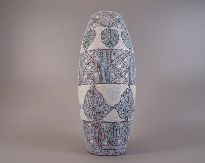 Italian studio ceramics with Ritz decor by Fratelli from the late 1960s