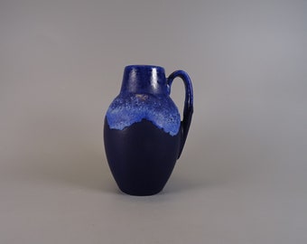 Scheurich 414/16, blue ceramic, vase