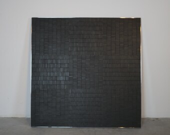 Stuttgart mosaic table, slate, chrome, sofa table, table, side table