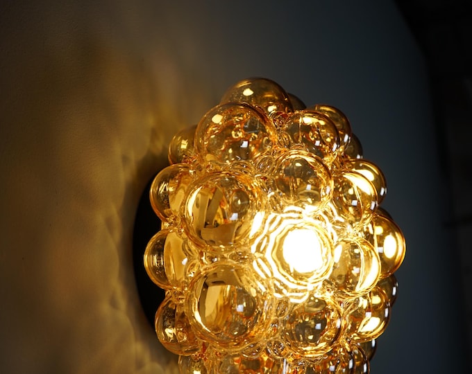 HELENA TYNELL 1 XXL wall or ceiling lamp by Helena Tynell for Limburg, 1960s