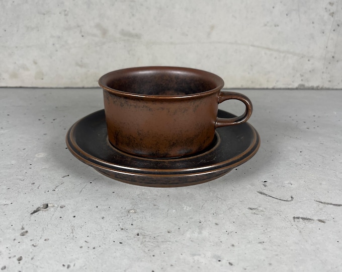 Arabia Ruska Series Teacups 1 of 12 Teacup with saucer