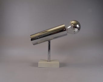 Table lamp by   Enrico Troncani  Mailand  made in Italy  1970s Space Age  Design