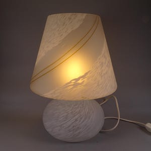 Mushroom lamp Murano Space Age Mushroom 70s vintage