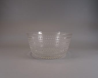 Taupe Toikka Iittala Finland Bowl Glass Large