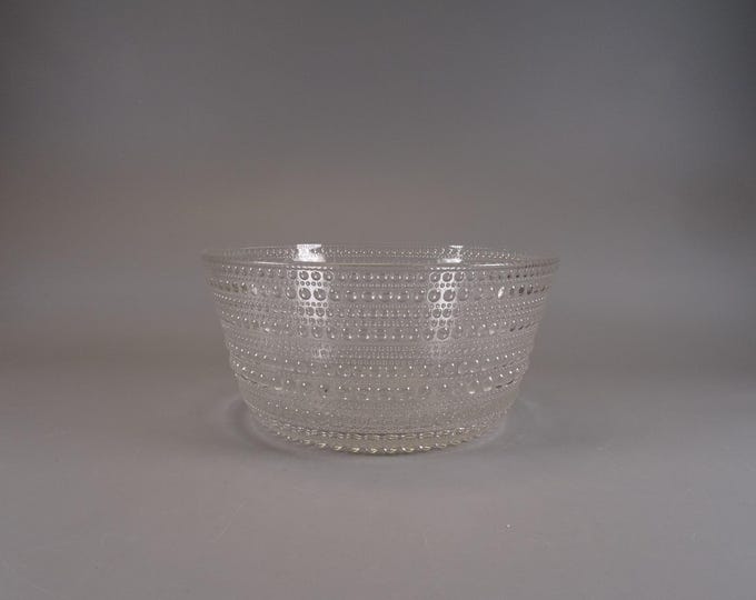 Taupe Toikka Iittala Finland Bowl Glass Large