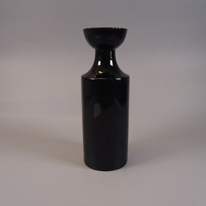 Rosenthal Porcelain Noir Vase, 80s Made in Germany Mid-Century