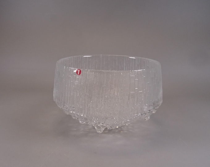Iittala Finland Ultima Thule vintage glass bowl