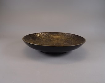 Bronze bowl Mid Century 70s Brutalist