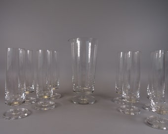 Peil & Putzer Design Horst Tülsemann 8 glasses and a water carafe