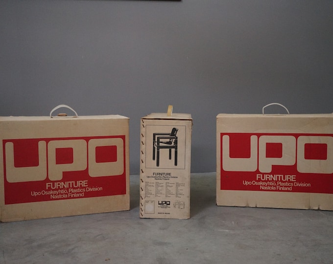 1 chair with armrest by Eero Aarnio for UPO Furniture, 1970s, OLD STOCK