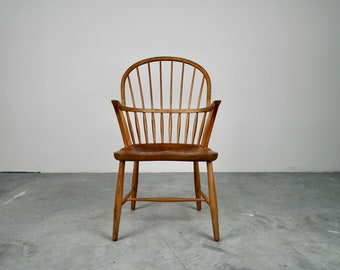 Windsor chair by Frits Henningston CH18A Carl Hanse & Son in oak, 1960s