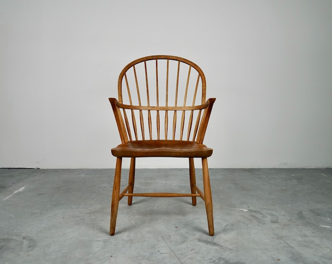 Windsor chair by Frits Henningston CH18A Carl Hanse & Son in oak, 1960s