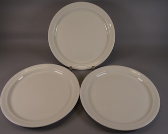 1 of 3 dinner plates, Arabia Finland Domino, ø 28 cm