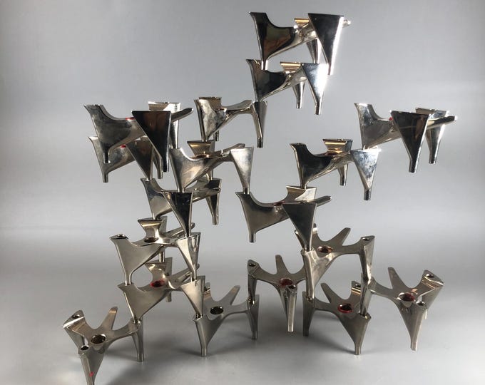 Vogelflug Modular candle holders from the 70s TOP Design Hammonia Motard