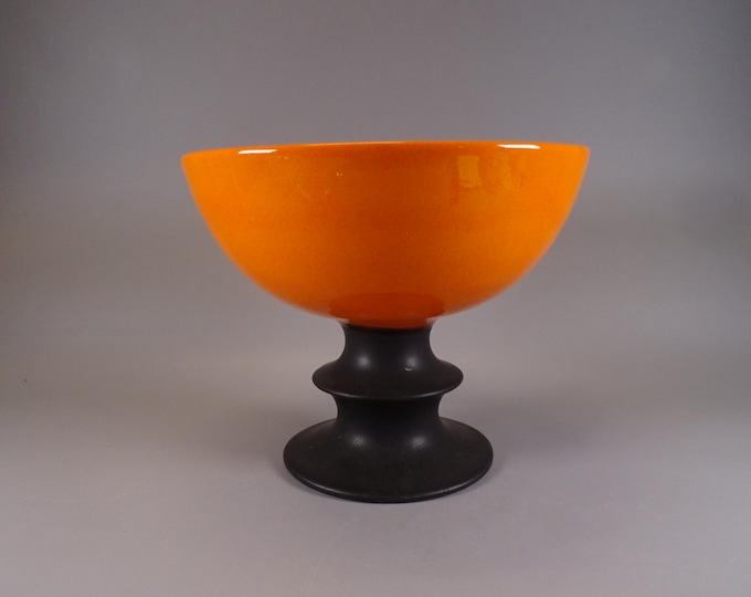 Beautiful Hutschenreuther bowl with unique glaze from the 70s