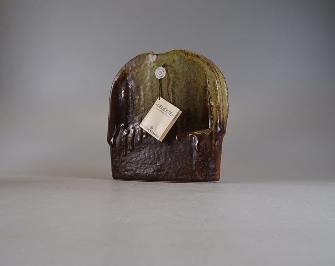 OBJECTS by HEINER BALZAR Steuler ceramic vase from the 1980s