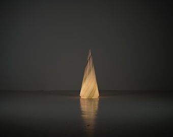 Beautiful Murano glass floor or table lamp from the 1980s