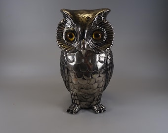 Large Owl Freddotherm by Turnwald Ice Cooler/Container Vintage Plastic Decoration Design