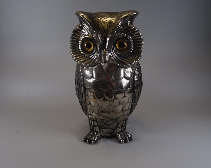 Large Owl Freddotherm by Turnwald Ice Cooler/Container Vintage Plastic Decoration Design