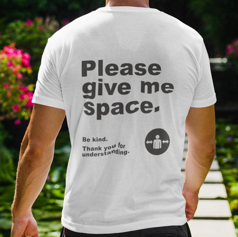 Please Give Me Space T Shirt SM3XL Funny shirt Introvert Etsy