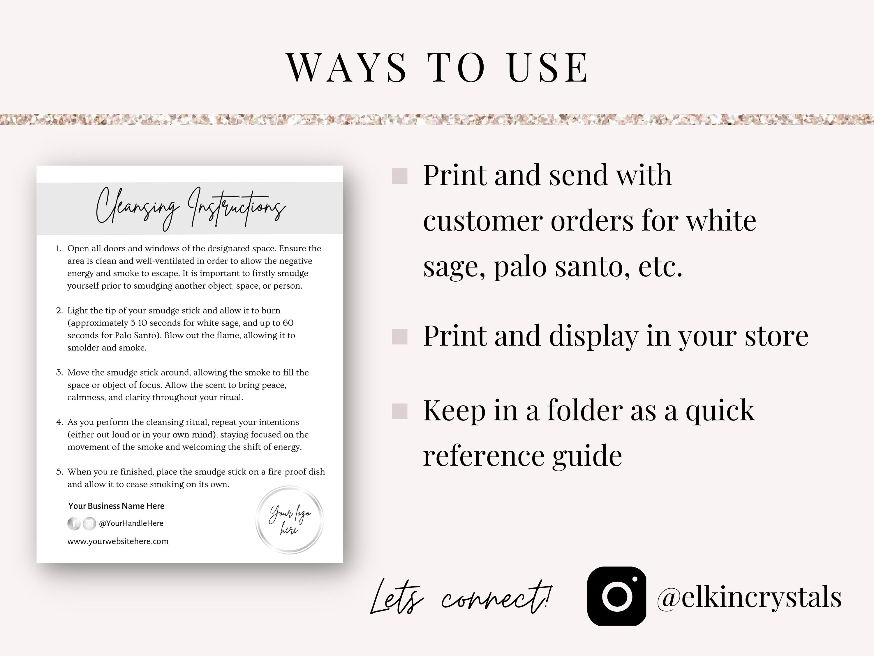 Smudging Printable Smudging Instant Download Smudging | Etsy