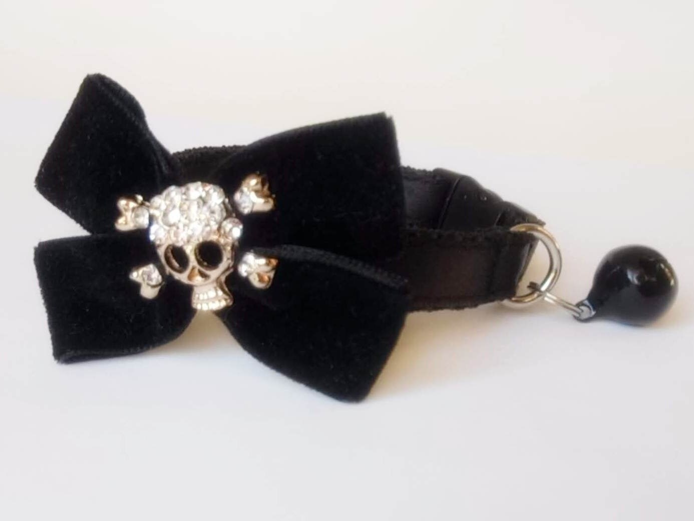 Gothic cat collar.Cat collar.Kitten collar.Collar Bow Etsy