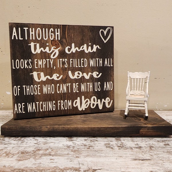 Empty Chair - Etsy