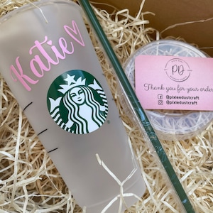 Personalised Starbucks Cold Cups | Personalised Starbucks cups | Starbucks | Starbucks Cup | Starbucks Tumbler | Coffee cold cup