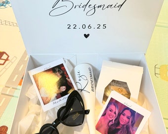 Bridesmaid Boxes | Luxury Bridal Boxes | Bride | Maid Of Honour | Bridesmaid | Magnetic Boxes | Bridesmaid Gifts