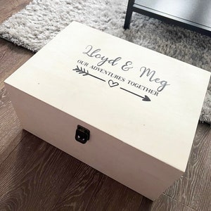 Personalised memory box | Wooden member box | Personalised keepsake box | Memory Box | Baby memory box
