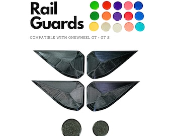 Rail Guards for Onewheel GT - Includes power button and charging port plugs