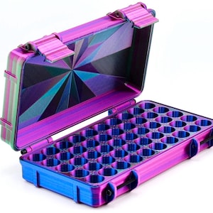 Travel Storage Case fits 50 x 3ml Vials for Peptide GLP1 Large